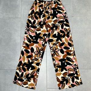 NWT Linen Wide Leg Pants